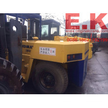 Used Japan Komatsu Forklift 15ton Diesel Forklift (FD150-17)